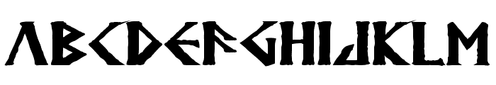 Anglodavek Bold Font LOWERCASE