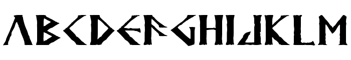 Anglodavek Font LOWERCASE
