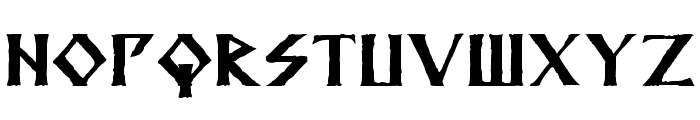 Anglodavek Font LOWERCASE