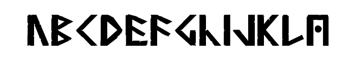 Anglorunic Font LOWERCASE