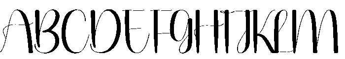 Angry Font UPPERCASE