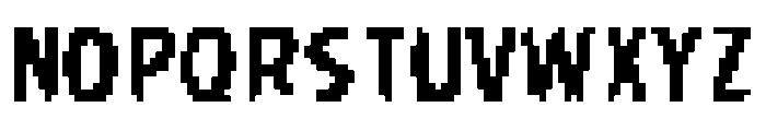 AngryBirdsPixela Font UPPERCASE
