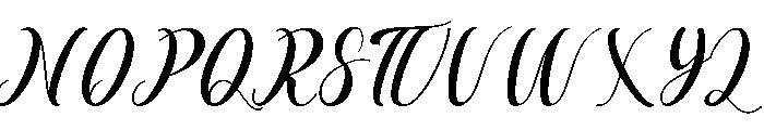 Anguilla Font UPPERCASE