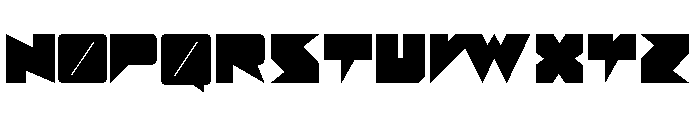 Angulo Font UPPERCASE