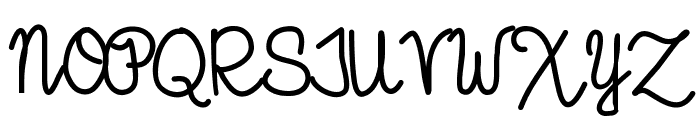 AniBeatriceCursive Font UPPERCASE