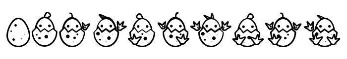 Animal Cute Icon Font OTHER CHARS