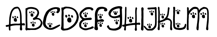 Animal Insting Font UPPERCASE