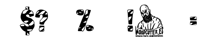 Animal Print Font OTHER CHARS
