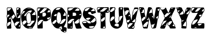 Animal Print Font LOWERCASE