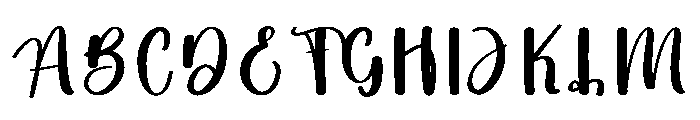 Animal Font UPPERCASE