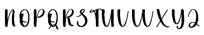Animal Font UPPERCASE