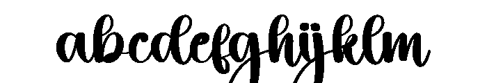 Animal Font LOWERCASE