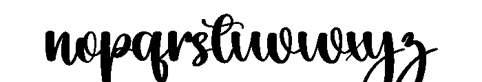 Animal Font LOWERCASE