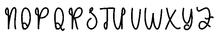 Animals2 Font UPPERCASE