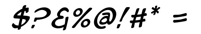 AnimeAce3SK-Italic Font OTHER CHARS