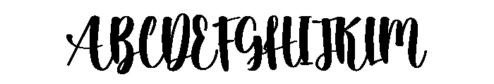 Anitha Font UPPERCASE