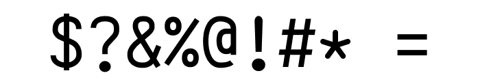 Anka/Coder Condensed Regular Font OTHER CHARS