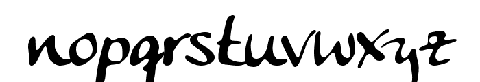 Anke Calligraphic FG Font LOWERCASE