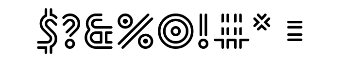 Ankh Sanctuary Font OTHER CHARS