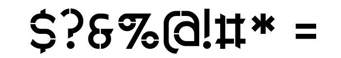 Anklada Novaz - original Font OTHER CHARS