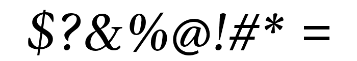 AnkoPersonalUse-RegularItalic Font OTHER CHARS