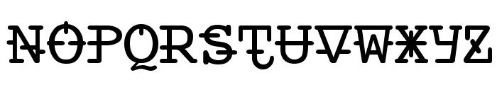Ankora Font LOWERCASE