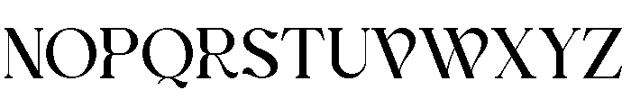 Anlira Font UPPERCASE