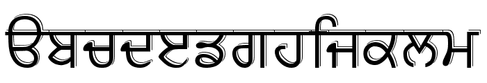 AnmolUbhri Font LOWERCASE