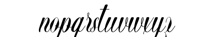 Anna Audrey Demo Font LOWERCASE