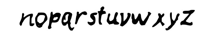 Anniemalistic Font LOWERCASE