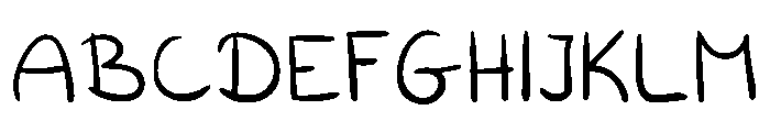 Annies Regular Font UPPERCASE