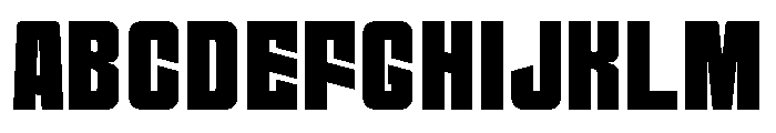 Anoord DEMO Regular Font UPPERCASE