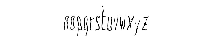 Anoressic Font LOWERCASE