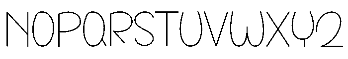 Another Beloved Font LOWERCASE