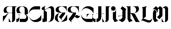 Another Isolation Demo Regular Font UPPERCASE