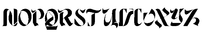 Another Isolation Demo Regular Font UPPERCASE