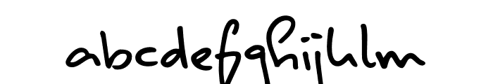 Another Monday DEMO Regular Font LOWERCASE