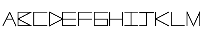 AnotherLine Font LOWERCASE