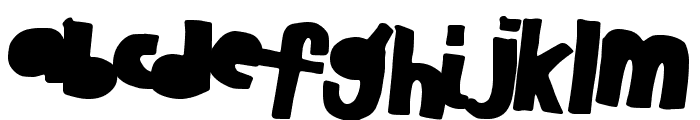 AnotherStudent Font LOWERCASE