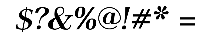 AntPolt-BoldItalic Font OTHER CHARS