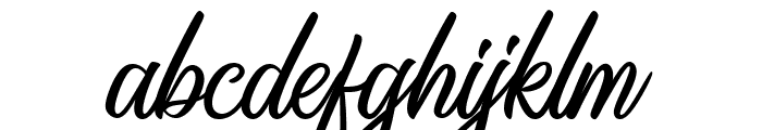 Anthemy Script Font LOWERCASE