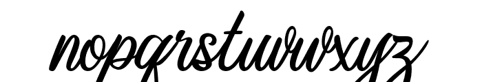 Anthemy Script Font LOWERCASE