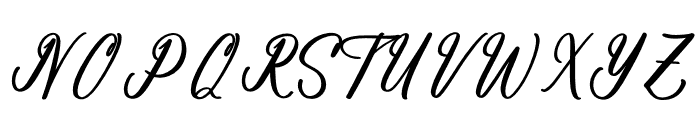 Antholia Riechgan DEMO VERSION Font UPPERCASE