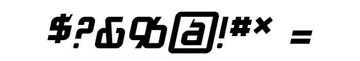 AntigravBB-Italic Font OTHER CHARS