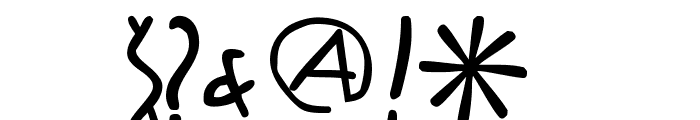 AntikAlphaBeta-Bold Font OTHER CHARS