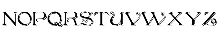 Antikvar Shadow Roman Font UPPERCASE