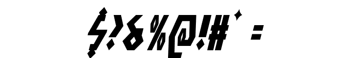 Antikythera Condensed Italic Font OTHER CHARS