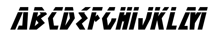 Antikythera Laser Italic Font LOWERCASE