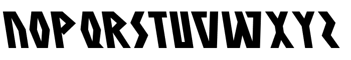 Antikythera Leftalic Font LOWERCASE