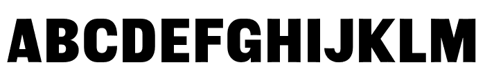 Antique Serie Regular Font UPPERCASE